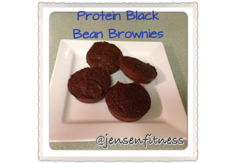 Protein Black Bean Brownies